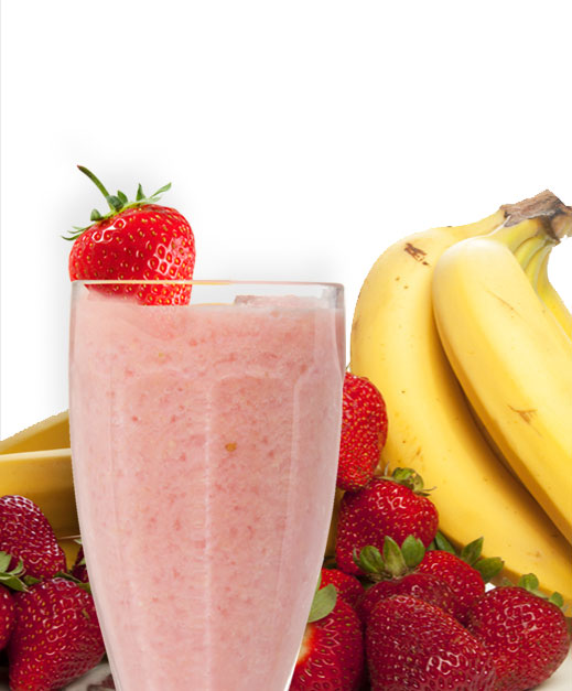 picture of banana smoothie